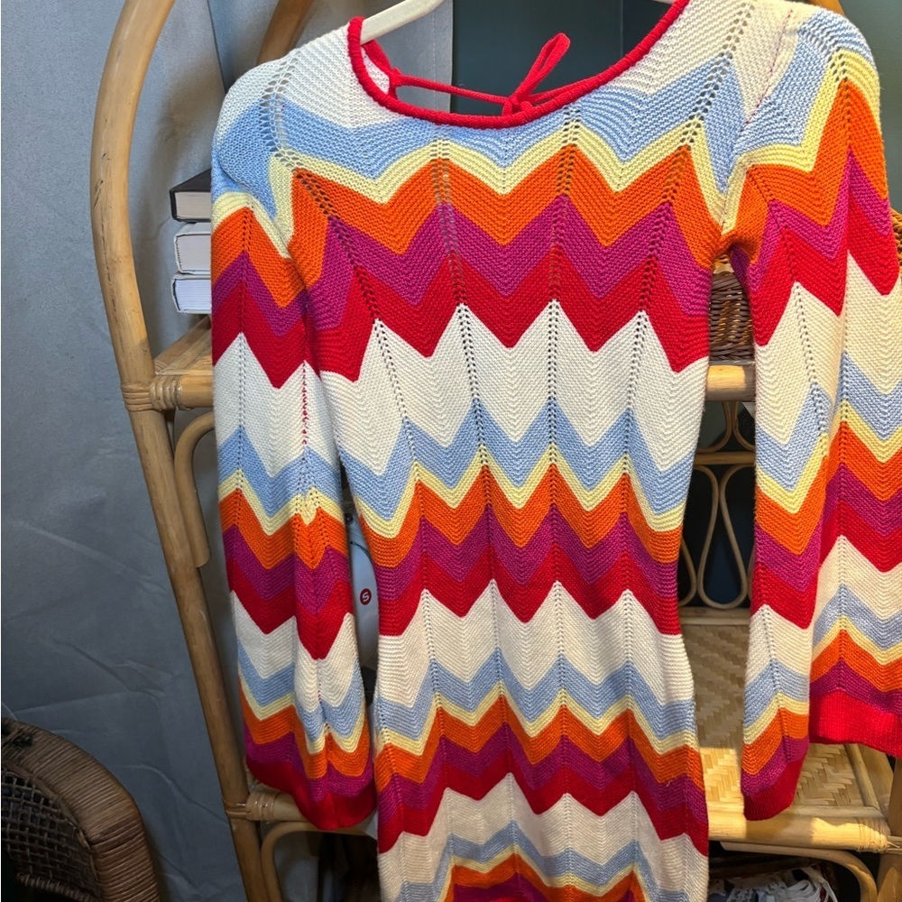 VICI Knit Wide‎ Sleeve Dress - Picture 2 of 5